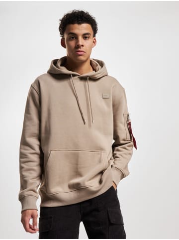 Alpha Industries Alpha Industries Hoodie in vintage sand