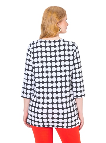 Ulla Popken Shirt in schwarz