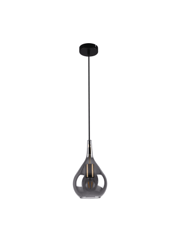 näve Pendelleuchte "GOTA" in schwarz - (L)20 cm x (B)20 cm x (H)150 cm