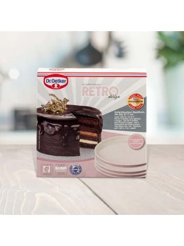 Dr. Oetker Schichtkuchen-Set Retro, Ø 17 cm