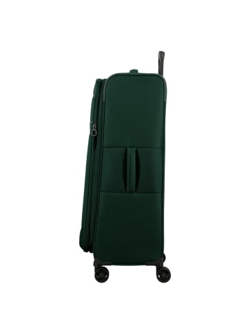 Jump Monthélys 4 Rollen Trolley 78 cm mit Dehnfalte dark green