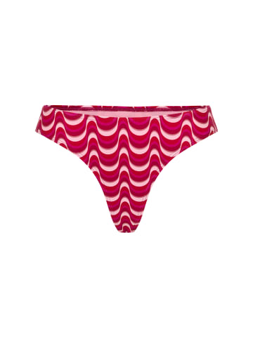 LSCN BY LASCANA Bikini-Hose in pink waves