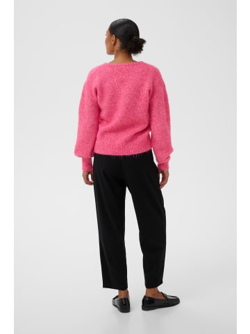 Kaffe Strickpullover KAsarla Loose fit in Azalea Pink Melange