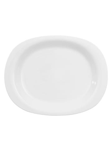 Villeroy & Boch Servierplatte New Cottage Basic in Weiß 34 x 26 cm