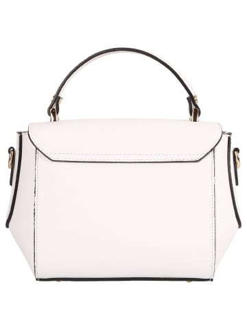 Florence Leder Handtasche Florence Tasche weiß ca. 26cm