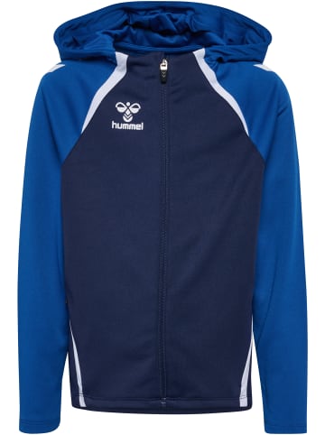 Hummel Reißverschluss Jacke Daumenlöcher Hmllead Kinder in MARINE/TRUE BLUE
