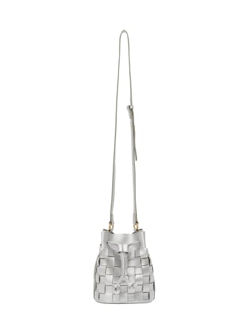 faina Women Bucket Bag in Silver