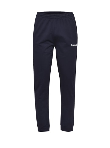 Hummel Jogginghose Basic Stretch Sweat Pants HMLGO in Blau