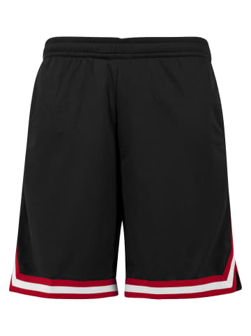 Urban Classics Mesh Shorts in blkredwht