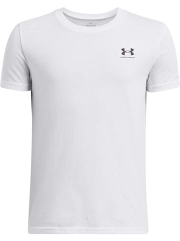 Under Armour Sportshirt "Sportstyle Lc T-Shirt" in Weiß