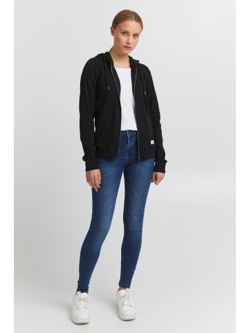 Oxmo Kapuzensweatjacke OXLova in Schwarz