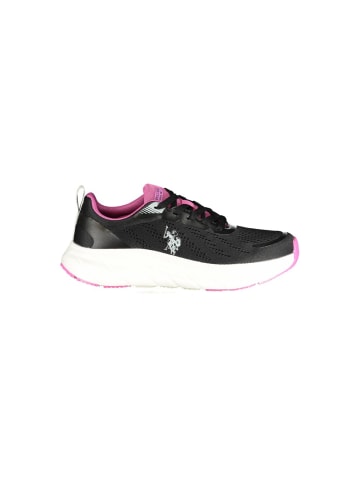 U.S. Polo Assn. Schwarz Damen Fabric Sneaker