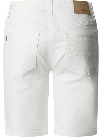 Pepe Jeans Short FITTED SHORT MW POPPY regular/straight in Weiß