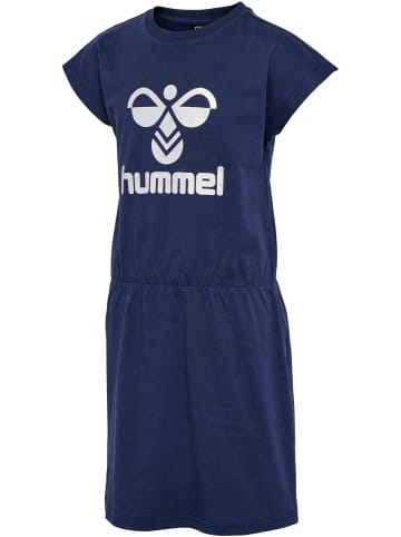 Hummel Verstellbare Taille Kleid Hmlflowy Mädchen in BLACK IRIS