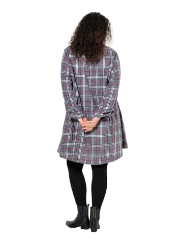 Ulla Popken Midikleid in graphitgrau