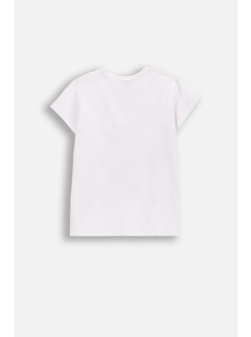 Coccodrillo T-Shirt mit kurzen Ärmeln in weiß