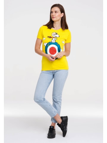 Logoshirt T-Shirt Snoopy in gelb