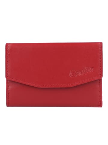 Esquire New Silk Schlüsseletui Leder 10 cm in rot