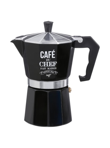 Secret de Gourmet Espressokaffeebrauer in schwarz