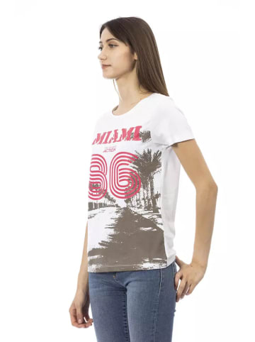 Trussardi Action Weiß Baumwolle Damen T-Shirt
