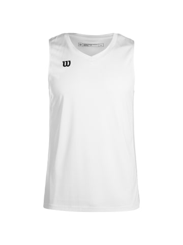 Wilson Basketballtrikot Fundamentals in weiß