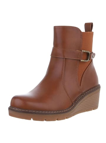 Ital-Design High Heel in Camel