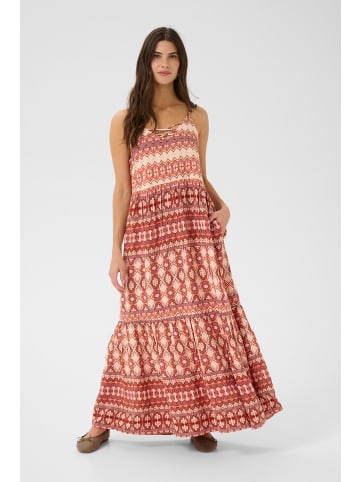 Cream Kleid CRTiah A-shape in Ethnic Geometric Pale