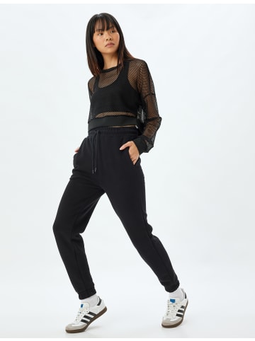 KOTON Sweathose in Schwarz