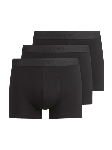 OLYMP Boxershort 3er Pack in Schwarz