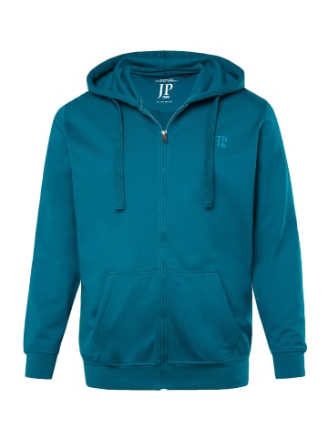 JP1880 Sweatjacke in ozeanblau