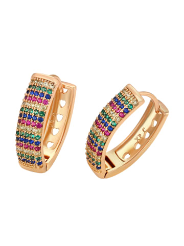 faina Women Earrings in Rose Gold Multicolor