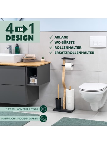 eluno Stand-WC-Garnitur 4in1 ca. 30 x 80 x 20 cm (B/H/T)