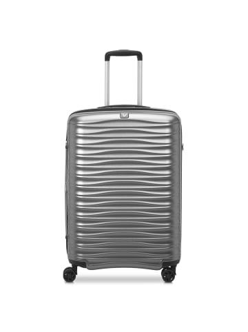 Roncato Wave 4 Rollen Trolley 65 cm mit Dehnfalte in champagne