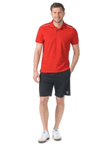 erima Herren Poloshirt in rot/weiss