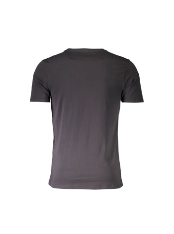 Aeronautica Militare Schwarz Baumwolle Herren Hemd