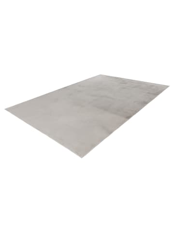 Vivorum Wohnzimmer Teppich – Kurzflorteppich Surfacer 225 in silber