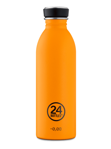 24Bottles Edelstahl Trinkflasche Urban Bottle Orange 0,5 l in orange