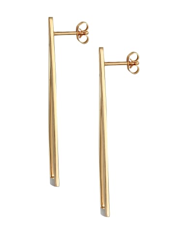 Elli Ohrringe 925 Sterling Silber Dreieck in Gold