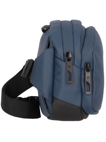 Piquadro Hidor Gürteltasche 26 cm in night blue