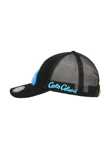 Carlo Colucci Trucker Cap DelMarco in Schwarz