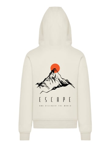 F4NT4STIC Hoodie Escape Discover the World Mountain in Whitesand
