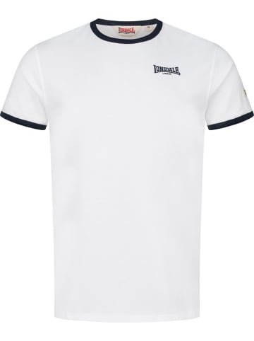 Lonsdale T-Shirt "Trelill T-Shirt Normale Passform" in Weiß