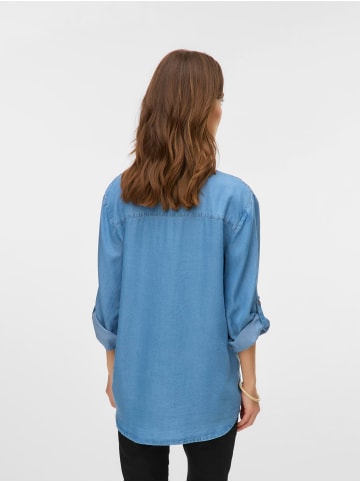 Vero Moda Hemd in Medium Blue Denim