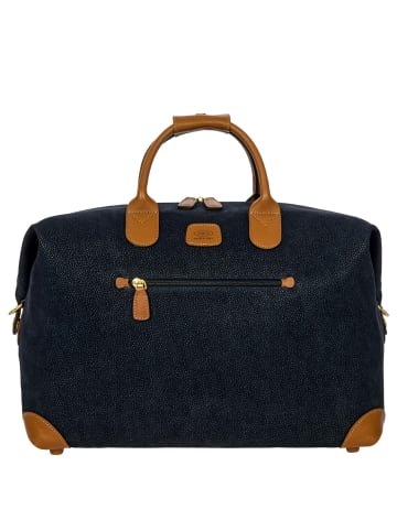 BRIC`s Life Weekender - Reisetasche 43 cm (olive) in blau