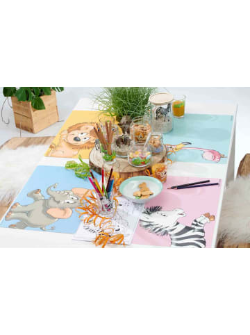 Ritzenhoff & Breker Platzset Happy Zoo 45 x 30 cm in Zebra