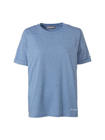 Vaude Mineo Striped T-Shirt in Blau