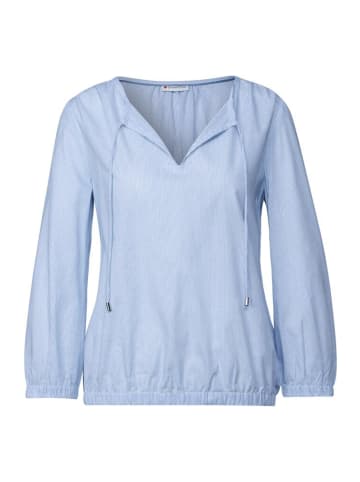 Street One Langarmbluse in smoked blue