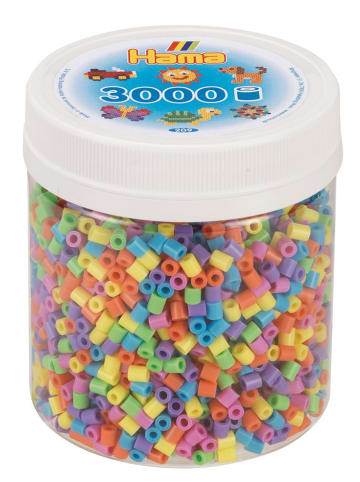 Hama Dose Midi-Bügelperlen Pastell in bunt