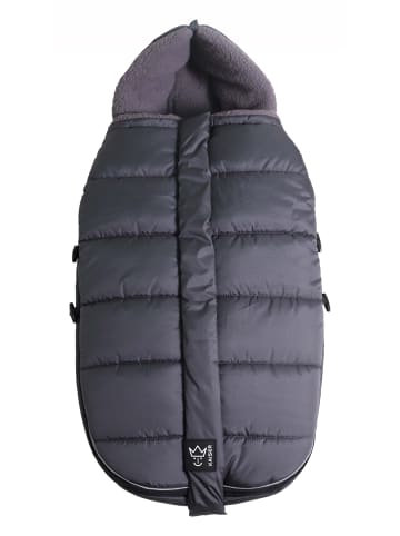 Kaiser Naturfellprodukte Kinderwagen-Fußsack Mila anthracite