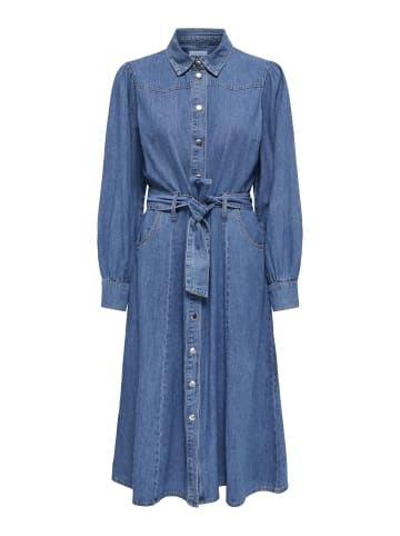 ONLY Jeanskleid in Medium Blue Denim